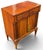 American American Classical Figured Flame Mahogany Two-Drawer Cabinet With Brass-Mounted Columns, Circa 1840 For Sale - Image 3 of 12