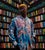 School of Thought 1, Oil and Acrylic Painting on Canvas, 2021 For Sale