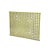 Abstract Vintage Restored Oriental Mustard Yellow Geometric Wood Wall Panel For Sale - Image 3 of 6