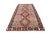 Vintage handwoven decorative kilim rug from Denizli region of Turkey. Approximately 50-60 years old. In very good condition.