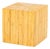 Gabriella Crespi Style Modern Bamboo Side Table For Sale