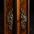Baroque 19th Century Chestnut Brown Dutch Vitrine with Brass Hardware For Sale - Image 3 of 15