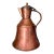 Antique Rustic Hammered Copper Ewer Kettle For Sale