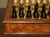 Black Vintage Burr Walnut Velvet Drawer Chessboard and Chess Set from Staunton, Set of 33 For Sale - Image 8 of 18
