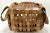 Nicely Age and Use Rustically Weathered Antique American Hand Woven Wood Splint Backpack Basket For Sale - Image 12 of 12
