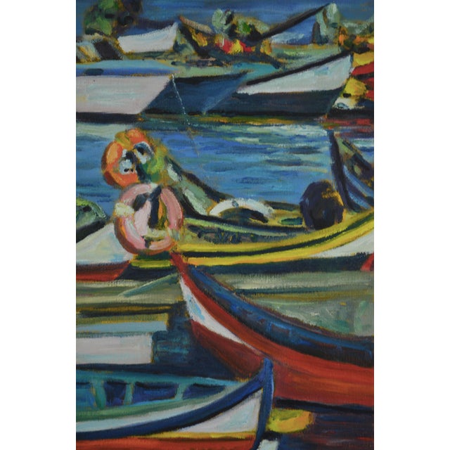 Patrice Guiraud, City of Aveiro, Portugal, 2019, Oil on Canvas For Sale - Image 3 of 9