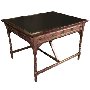 Antique English Partners Counting Desk