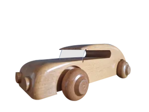 Sedan Car in Beech Wood by Kay Bojesen, Denmark, 1960s