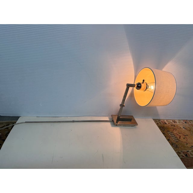 Pottery Barn Swing Arm Corded Wall Sconces, Pair For Sale In San Francisco - Image 6 of 12
