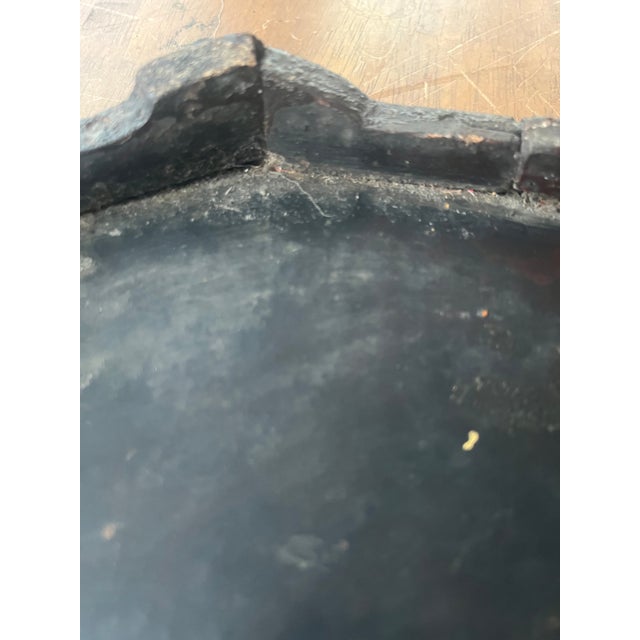 Brown Korean Soban Low Tray Table For Sale - Image 8 of 10