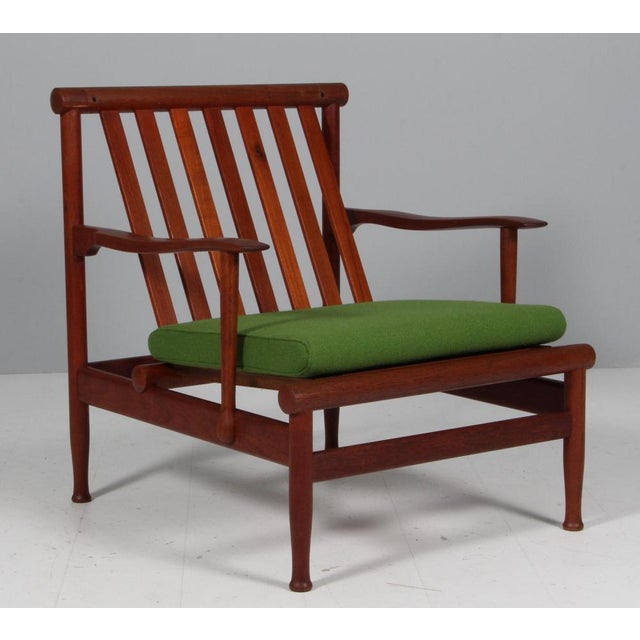 Lounge Chair in Teak by Kai Lyngfeldt Larsen, 1960s For Sale - Image 4 of 10