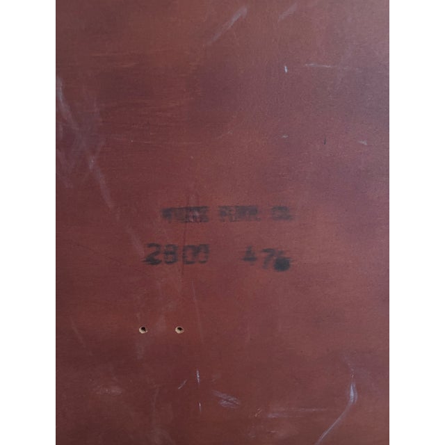 Wood 1940s White Furniture Company Solid Mahogany Federal Style Serpentine Dresser For Sale - Image 7 of 11