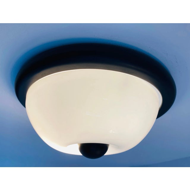 1980s Italian Art Tech Fabbian Flush Light Sconce For Sale In New York - Image 6 of 13