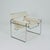 Mid-Century B3 Wassily Armchair in White Teddy Fabric by Marcel Brauer, Italy, 1990s For Sale - Image 5 of 11