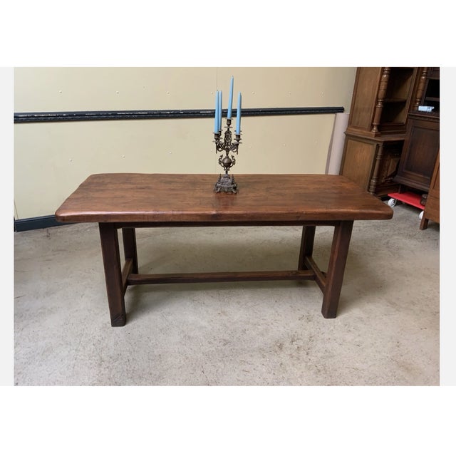 Age: circa 1900 Wood type: solid oak Condition: very good, meticulously maintained, and ready-to-use original condition...