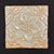 Art Nouveau Flor De Pablo Beige Glazed Decorative Ceramic Tile For Sale - Image 3 of 5