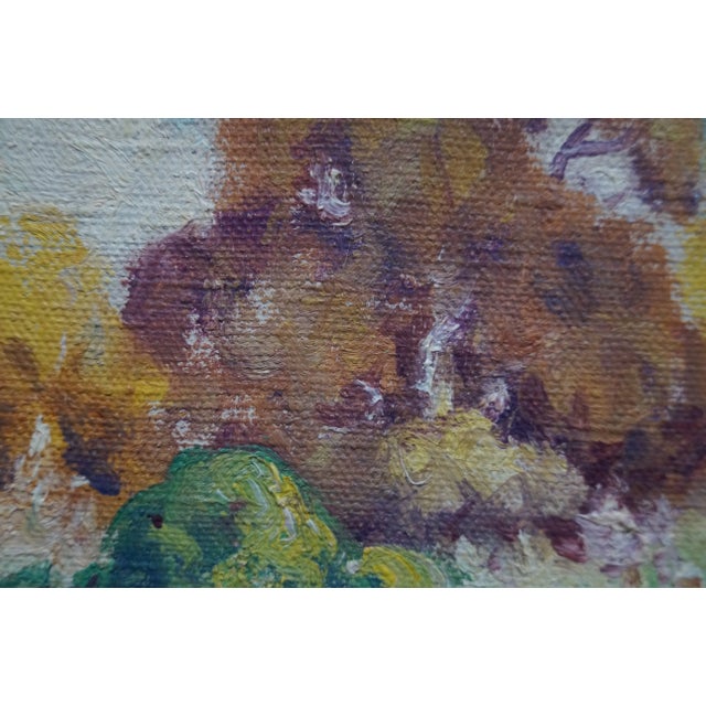 Peter Lanz Hohnstedt Texas Hill Country Landscape Painting, 1930s For Sale - Image 4 of 8