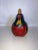 Wood Early 20th Century Northern Thailand Painted Wood Rooster With Interior Cavity For Sale - Image 7 of 16