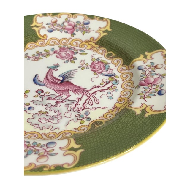 Pair Vintage Minton Cockatrice Green Salad Plates For Sale - Image 6 of 11