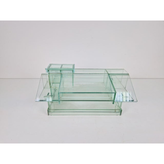 Vintage Architectural Model of Glass House, 1970s For Sale - Image 4 of 13