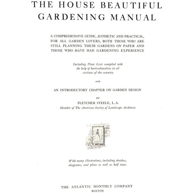 STEELE, Fletcher [152] pp. The Atlantic Monthly Company 1926 12 3/4" x 10" This was the third and final volume issued by...