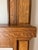 Arts & Crafts Vintage Quarter-Sawn Oak Craftsman Fireplace Mantel With Overmantel Mirror Opening For Sale - Image 3 of 6