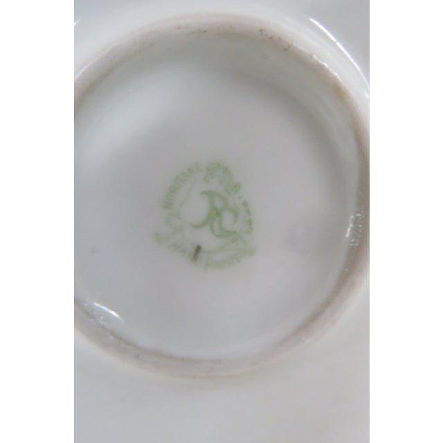 French Noritake Nippon Pitcher With Hand Painted Flower Pattern Early 1900s 4384b For Sale - Image 3 of 12