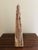 Neoclassical Solid Marble Green and Brown Obelisk For Sale - Image 10 of 13