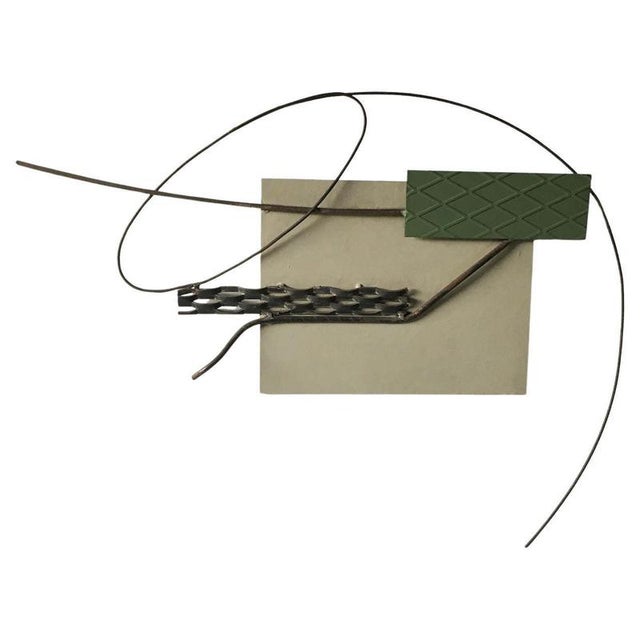 Abstract Iron Sculpture by Alex Corno Confini, Italy, 1985 For Sale - Image 17 of 17