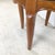 Vintage French Provincial Swivel Stool in Cherry With Sage Velvet, Cabriole Legs, 1950s–1970s For Sale - Image 10 of 12