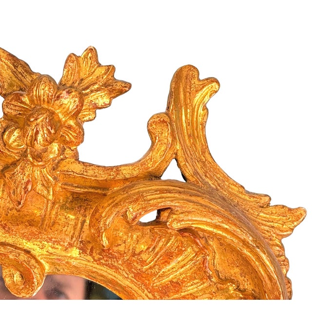 Rococo Chippendale Giltwood Wall Mirror, 1760s For Sale - Image 4 of 11