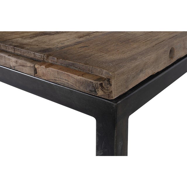 Coffee Vintage British Baking Pallet Coffee Table For Sale - Image 8 of 8