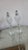 English Vintage Tall Faceted Crystal-Glass Salt and Pepper Shakers With Silver-Tone Caps For Sale - Image 3 of 16