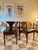 Wood A Beautiful Set of 4 Mid Century Modern Dining Chairs in Teak With Black Faux Leather Seats, Attributed to Elliots of Newbury, Circa 1960s For Sale - Image 7 of 12