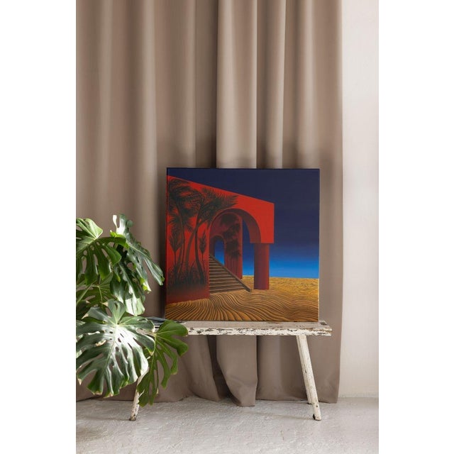 Painting will be sent rolled with the stretchers attached. Marta Rynkiewicz is a Polish artist born in 1983. She studied...