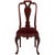 Baroque Antique Queen Anne Style Chairs in Mahogany, 1910s, Set of 8 For Sale - Image 3 of 18