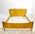 Mid-Century Modern Italian Wood and Brass Double Bed, 1960s For Sale - Image 6 of 11