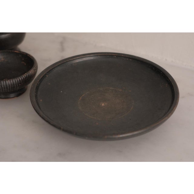 Antique Greek Earthenware Bowls, Set of 5 For Sale - Image 4 of 8