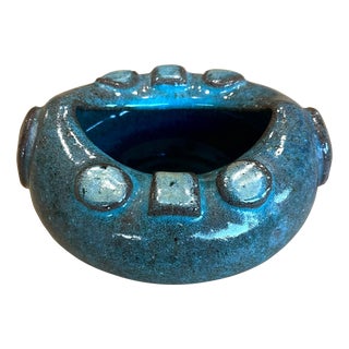 Brutalist Studio Pottery Vessel Ca. 1970 For Sale