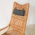Wood Set of Bamboo Chair with Stool, 1960s For Sale - Image 7 of 10