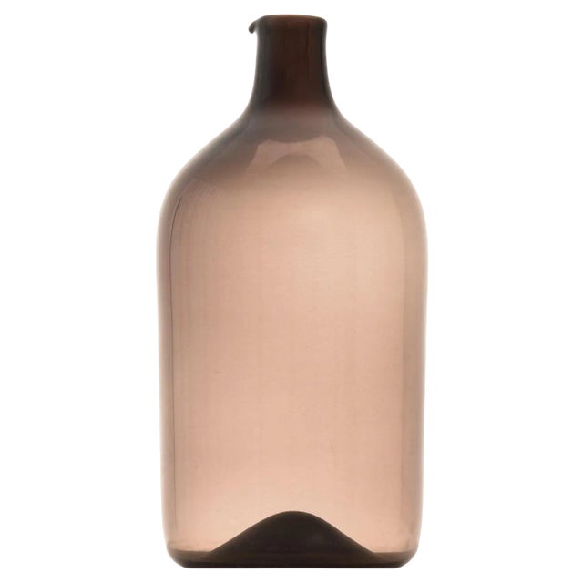 Vintage Bottle in Glass by Timo Sarpaneva, 1957 For Sale