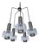 Vintage Space Age Pendant Light from Honsel, 1970s For Sale
