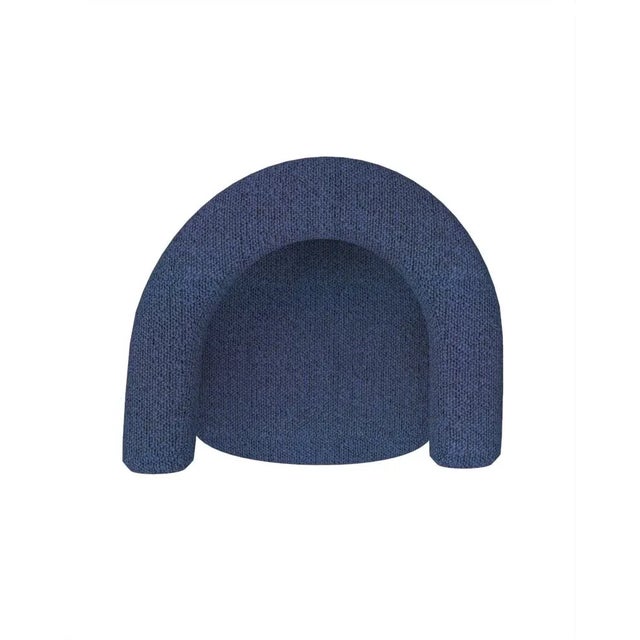 Not Yet Made - Made To Order Collector Modern Cassette Chair in Safire 0011 by Alter Ego For Sale - Image 5 of 7