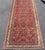 Red Antique Persian Bidjar Runner With Red Field and Tribal Geometric Design For Sale - Image 8 of 12