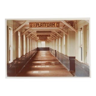 1976 Jamaica Long Island Platform Richard Bray Photograph For Sale