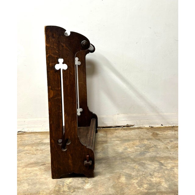 Antique English Oak Stick Stand For Sale In Naples, FL - Image 6 of 8