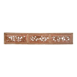 Rustic Rouge, Antique Architectural Panel For Sale