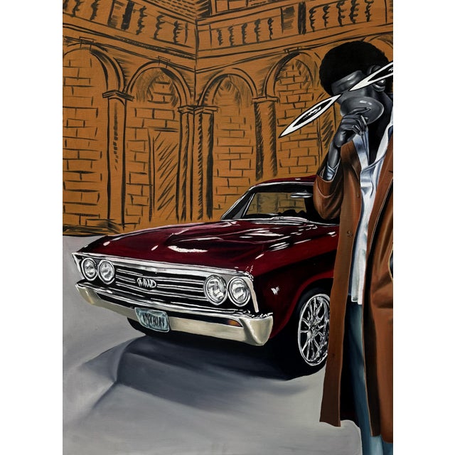 Chinonso Ofodile Timeless Taste, 2026 Oil on canvas 45 × 40 × 1 1/2 in / 114.3 × 101.6 × 3.8 cm Unique work Includes a...