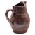 This 7-inch French stoneware pitcher is marked “Grès du Berry – Fait Main – France,” identifying production from the Berry...