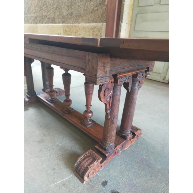 Antique Table in Wood, 1800s For Sale - Image 9 of 11